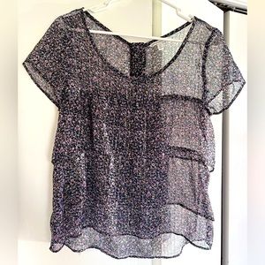 American eagle sheer top
